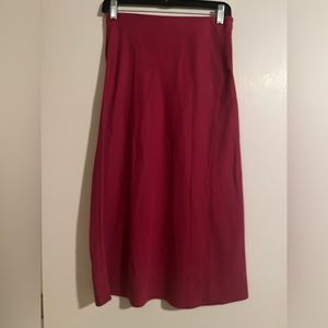 Berry Pink Forever 21 no waistband skirt - SZ M
